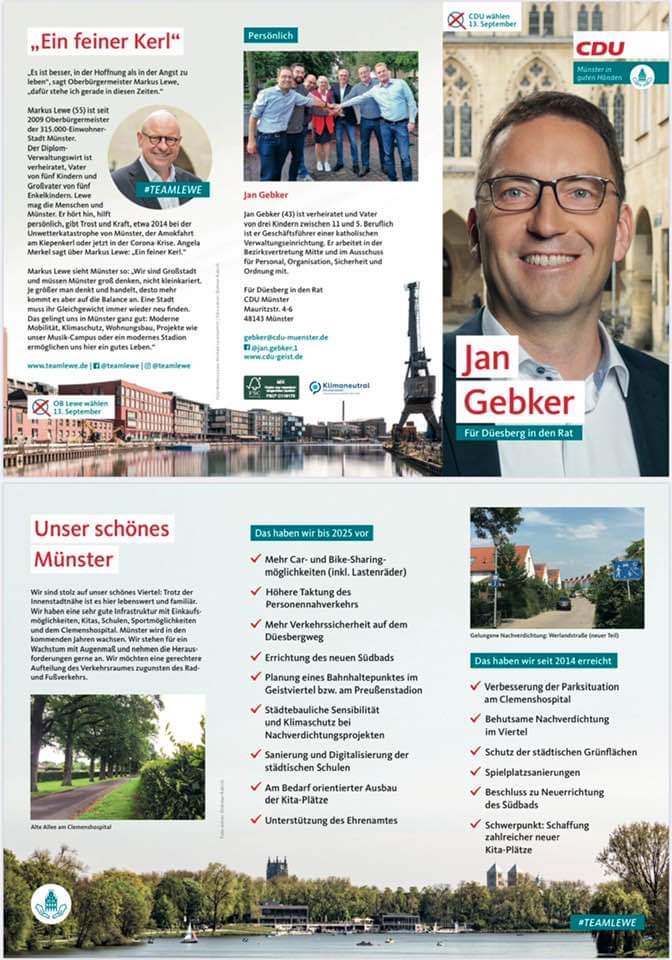 Flyer Jan Gebker - Ziele und Inhalte