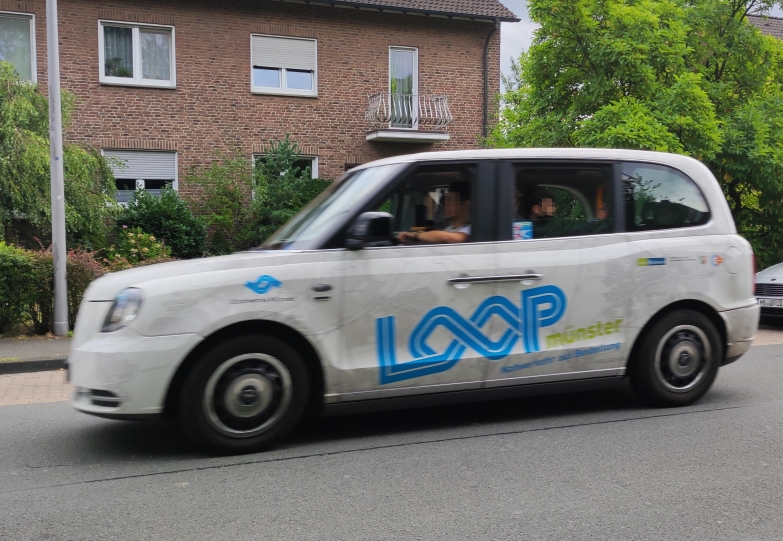Loop unterwegs an der Heroldstraße